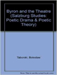 Byron and the Theatre (Salzburg Studies: Poetic Drama and Poetic Theory)(Salzburg Studies: Poetic Drama & Poetic Theory)